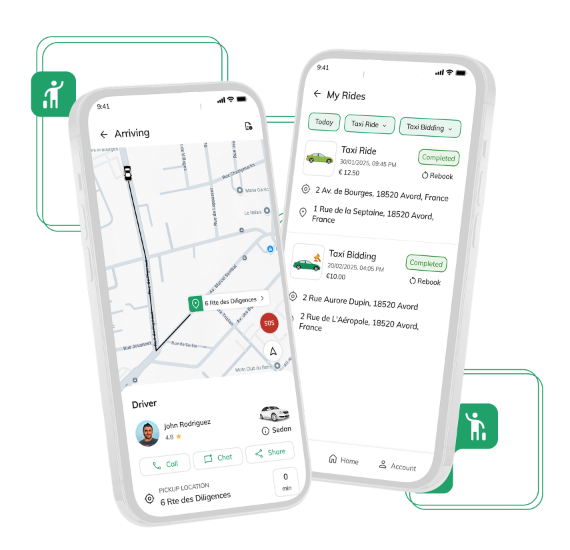 Customer App Features